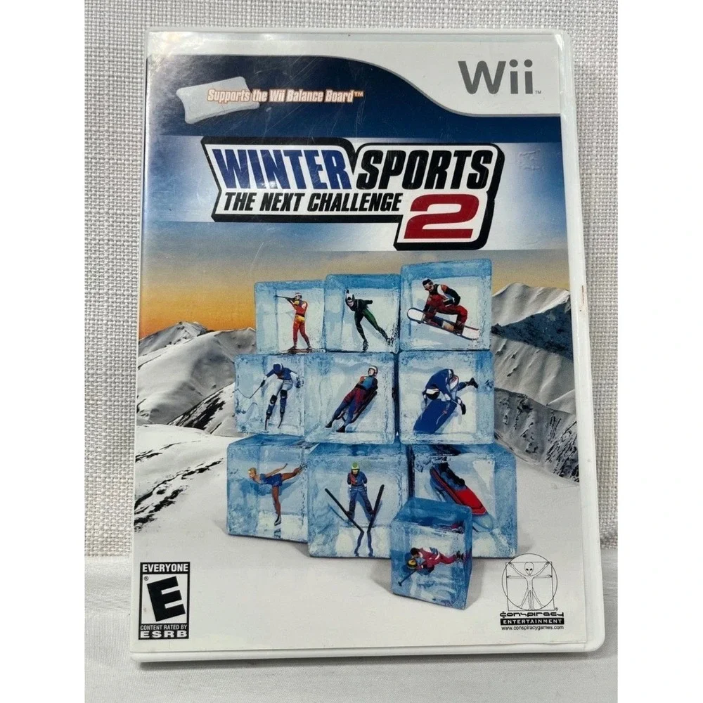 Winter Sports The Next Challenge 2 Nintendo Wii Game Complete CIB Balance Board